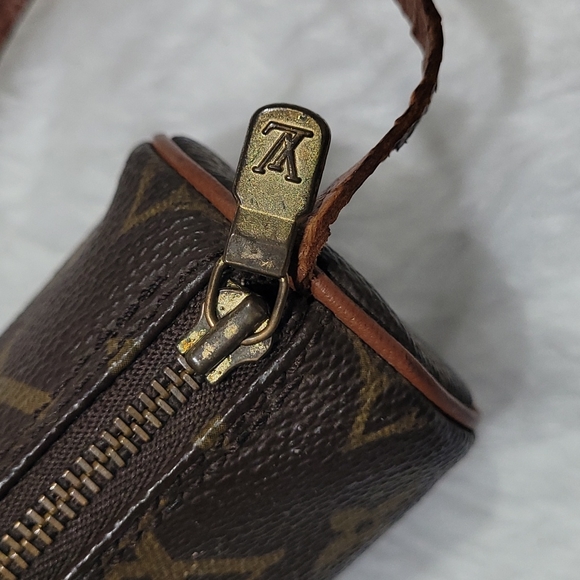 Auth Louis Vuitton Papillon Pouch vtg - Picture 8 of 16
